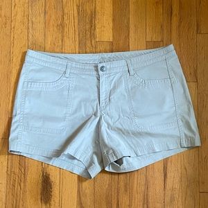 The North Face Khaki High-Waisted Shorts